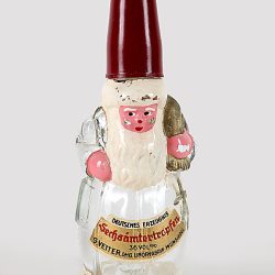 Kunstauktion Engel Koblenz Auktion 177 Flasche in Form eines Weihnachtsmannes