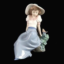 Kunstauktion Engel Koblenz Auktion 180 Mädchen mit Vögelchen