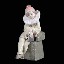 Kunstauktion Engel Koblenz Auktion 180 Harlekin mit Buch