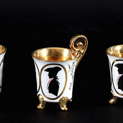 Kunstauktion Engel Koblenz Auktion 180 Drei Moccatassen