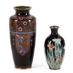 Kunstauktion Engel Koblenz Auktion 180 Zwei Cloisonnévasen