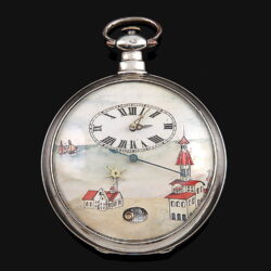 Kunstauktion Engel Koblenz Auktion 180 Spindeltaschenuhr