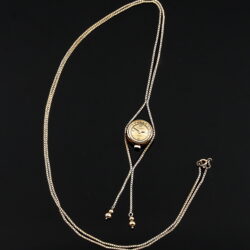 Kunstauktion Engel Koblenz Auktion 180 Uhranhänger mit Kette