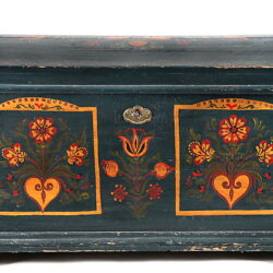 Kunstauktion Engel Koblenz Auktion 180 Runddeckeltruhe