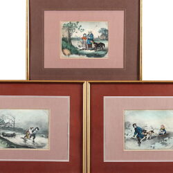 Kunstauktion Engel Koblenz Auktion 180 Drei col. Lithografien