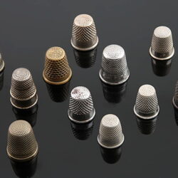 Kunstauktion Engel Koblenz Auktion 180 Elf alte Fingerhüte